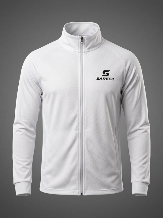 Jaqueta Dry Fit Branca Sareck